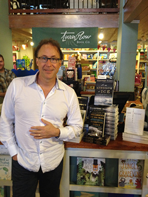 Signing at TurnRow Books, in Greenwood, MS